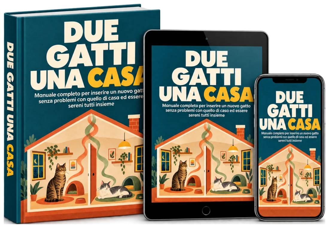 La guida Due Gatti, Una Casa su libro, tablet e telefono